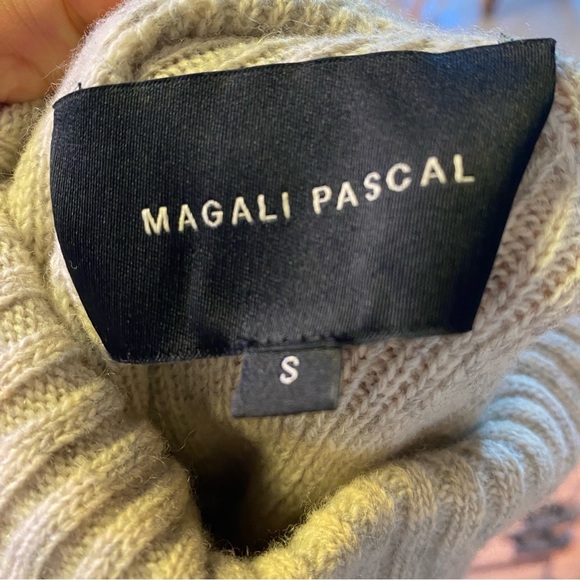 Magali Pascal Ambar Sweater Turtleneck Dress Sz S - Picture 8 of 11